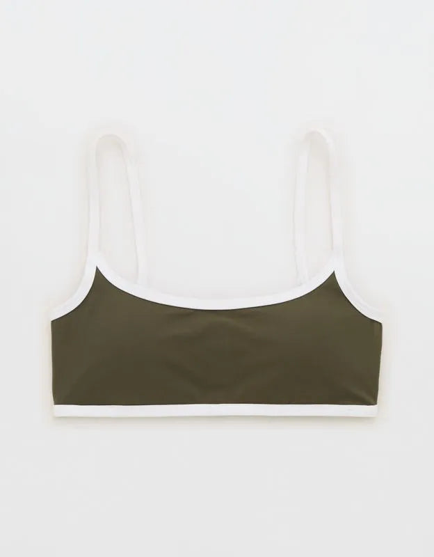 OFFLINE By Aerie Real Me Tipped Scoop Sports Bra