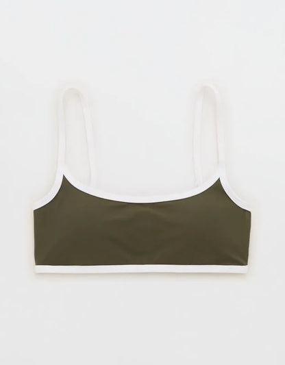 OFFLINE By Aerie Real Me Tipped Scoop Sports Bra