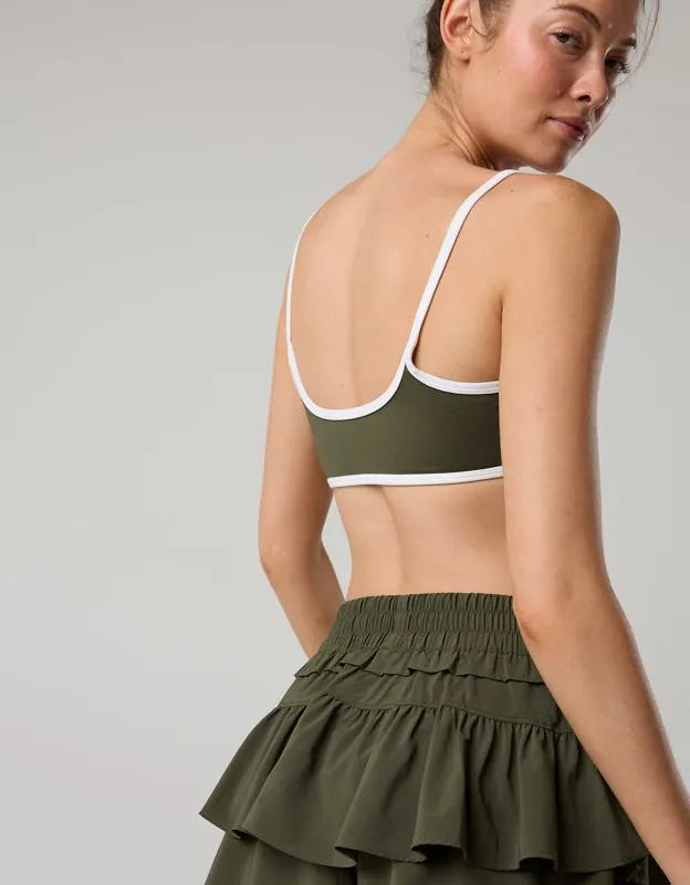 OFFLINE By Aerie Real Me Tipped Scoop Sports Bra