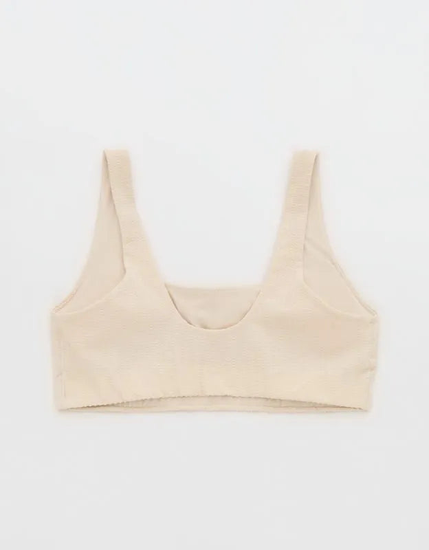 OFFLINE By Aerie Seersucker Classic Sports Bra