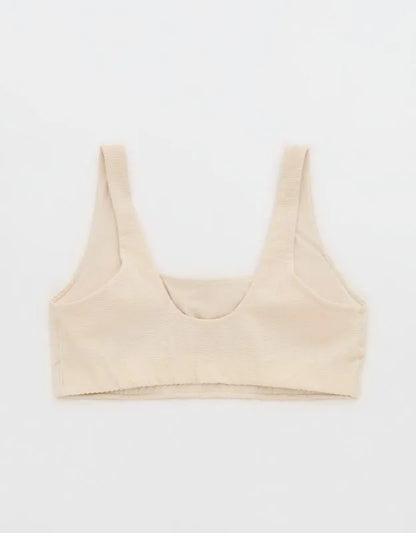 OFFLINE By Aerie Seersucker Classic Sports Bra