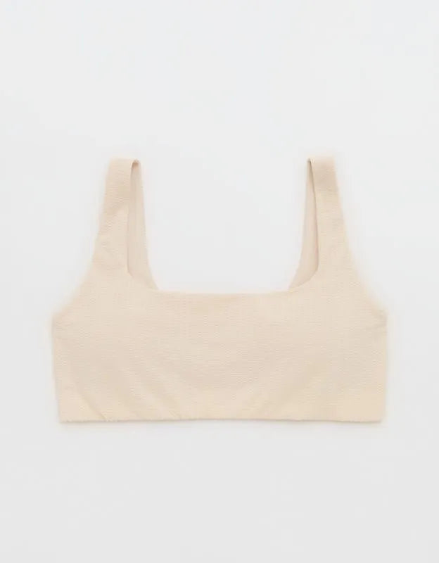 OFFLINE By Aerie Seersucker Classic Sports Bra