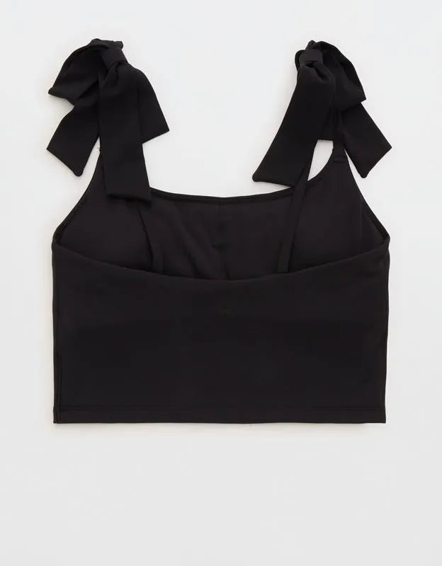 OFFLINE by Aerie Real Me Bow Longline Sports Bra
