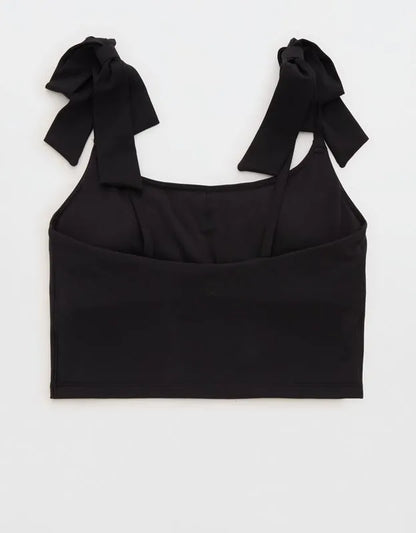 OFFLINE by Aerie Real Me Bow Longline Sports Bra