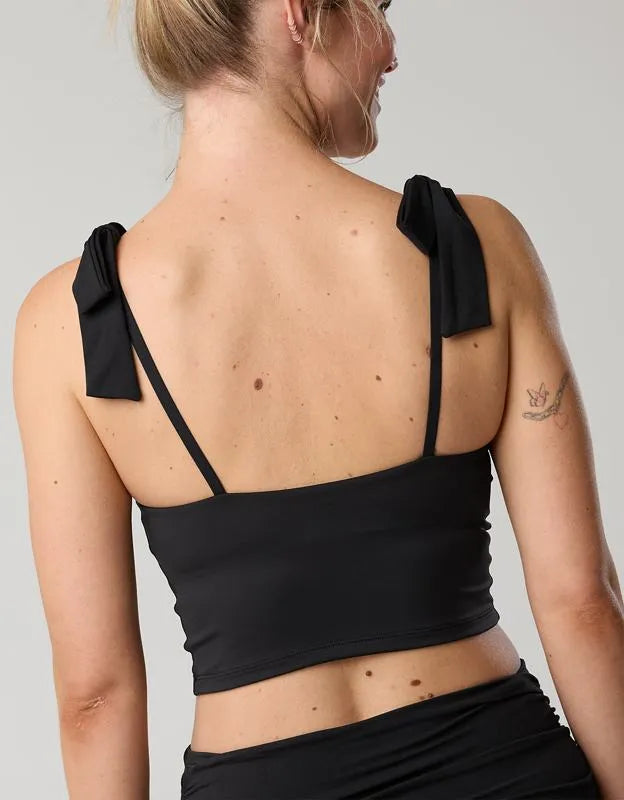 OFFLINE by Aerie Real Me Bow Longline Sports Bra