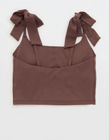 OFFLINE by Aerie Real Me Bow Longline Sports Bra