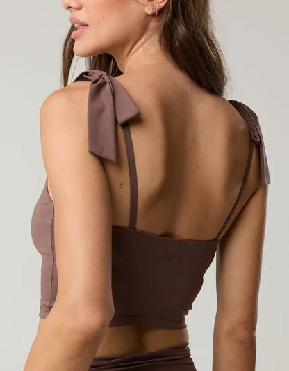 OFFLINE by Aerie Real Me Bow Longline Sports Bra