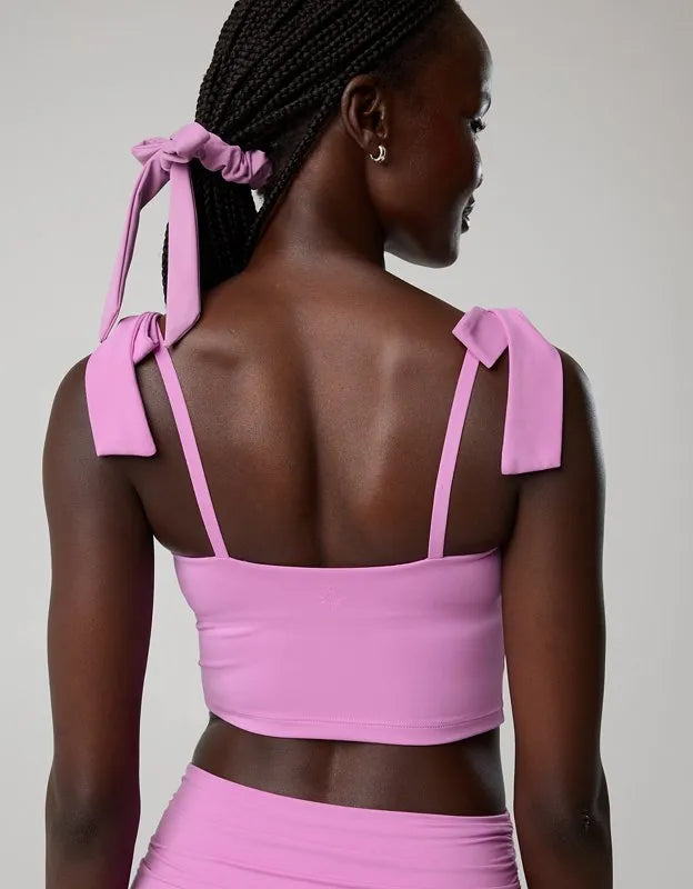 OFFLINE by Aerie Real Me Bow Longline Sports Bra