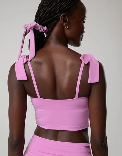 OFFLINE by Aerie Real Me Bow Longline Sports Bra