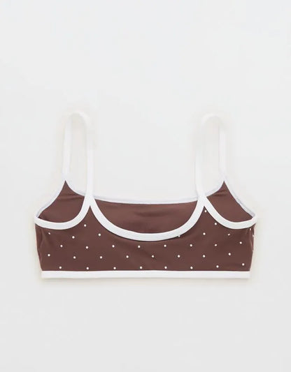 OFFLINE By Aerie Real Me Tipped Scoop Sports Bra