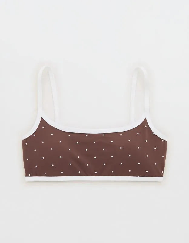 OFFLINE By Aerie Real Me Tipped Scoop Sports Bra