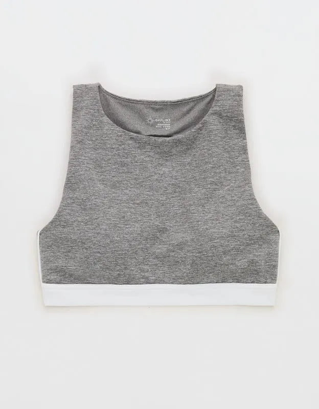 OFFLINE By Aerie The Hugger High Neck Sports Bra