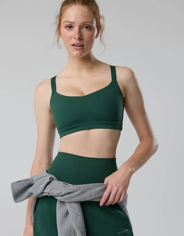 OFFLINE By Aerie The Hugger Sweetheart Sports Bra