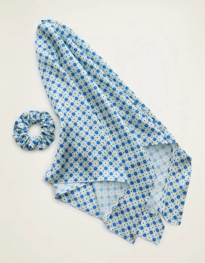 Aerie Satin Headscarf and Scrunchie