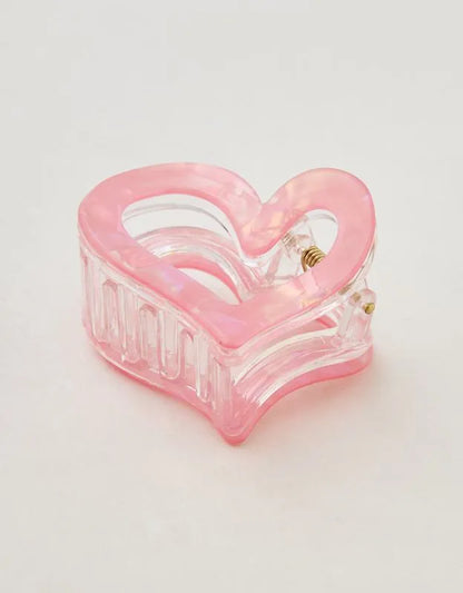 Aerie Jumbo Heart Cutout Clip