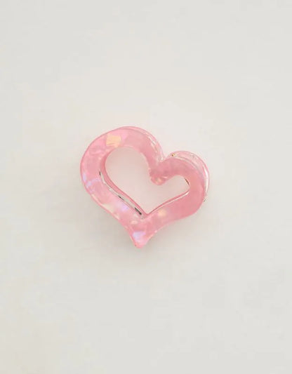 Aerie Jumbo Heart Cutout Clip