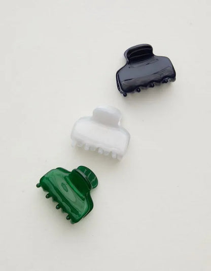 Aerie Jelly Medium Hair Clip 3-Pack