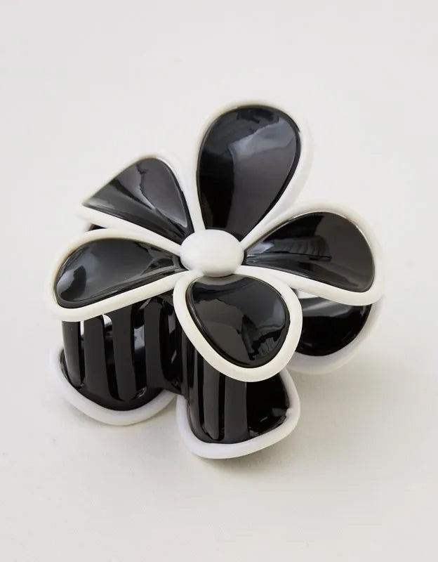 Aerie Two Tone Flower Hair Clip