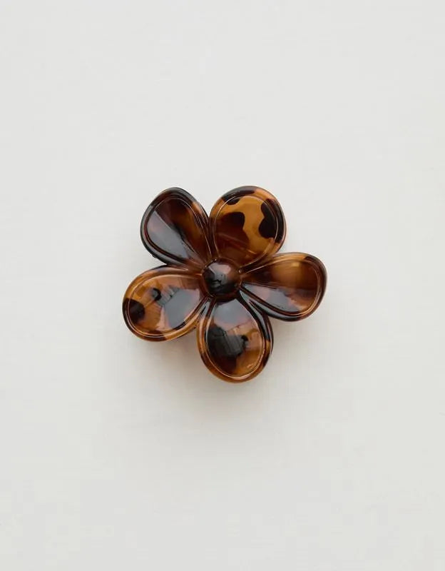 Aerie Two Tone Flower Hair Clip