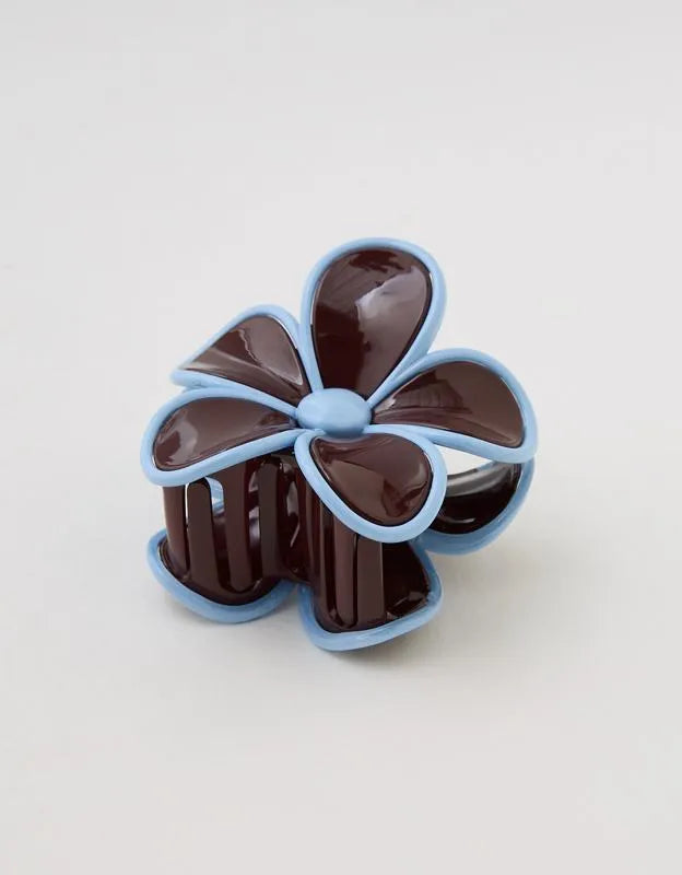Aerie Two Tone Flower Hair Clip