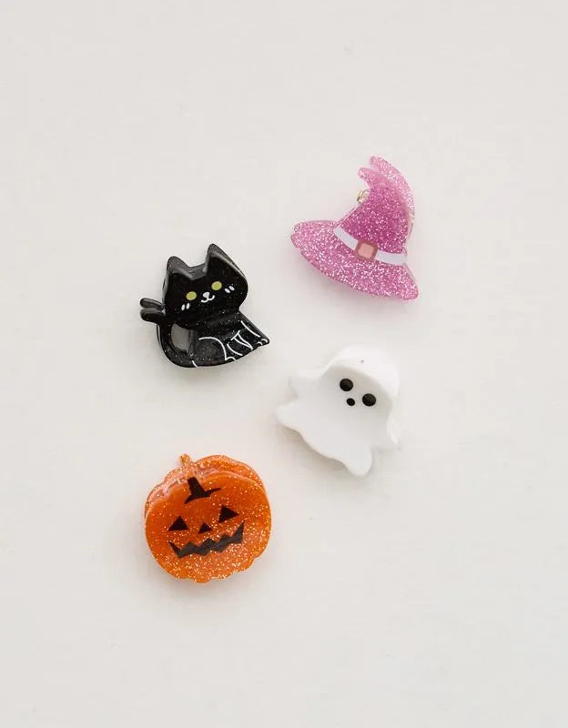 Aerie Halloween Mini Hair Clip Pack