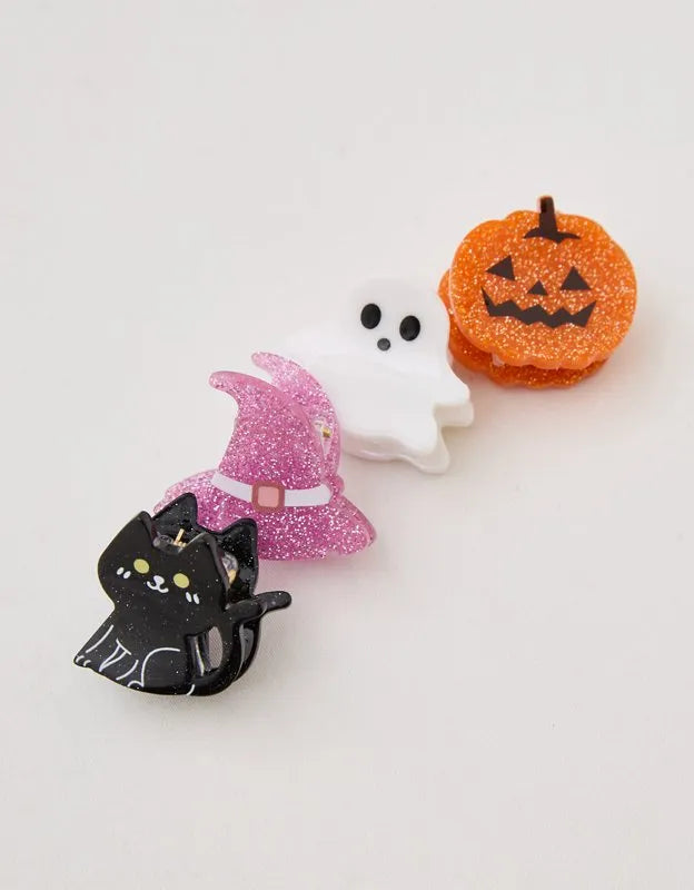 Aerie Halloween Mini Hair Clip Pack