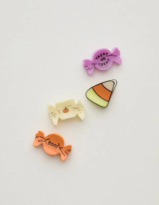 Aerie Halloween Mini Hair Clip Pack