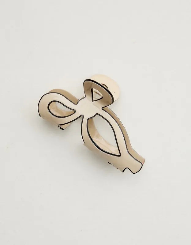 Aerie Large Shoelace Bow Clip