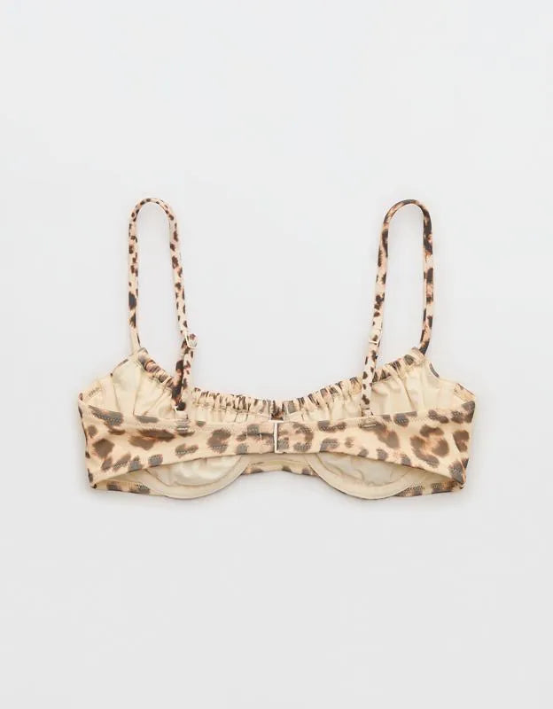 Aerie Mesh Unlined Underwire Bikini Top