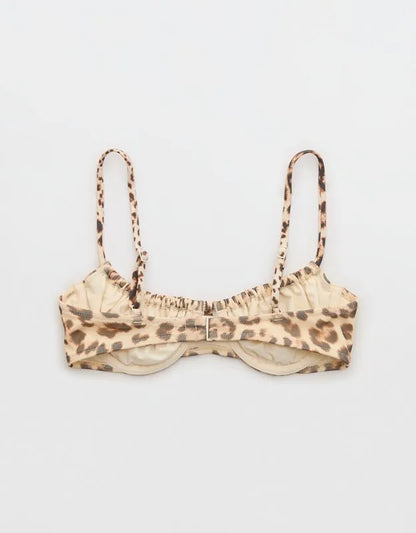 Aerie Mesh Unlined Underwire Bikini Top