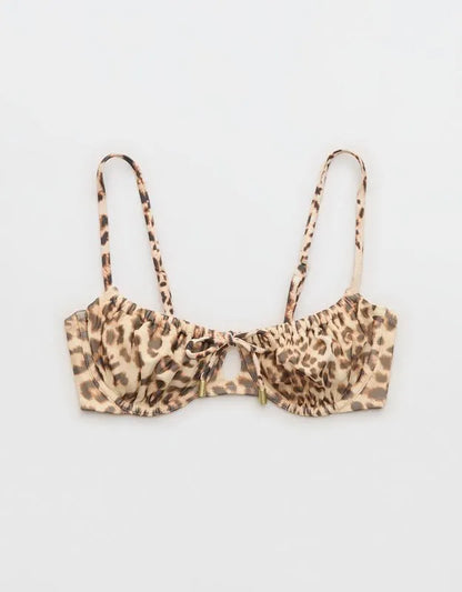 Aerie Mesh Unlined Underwire Bikini Top