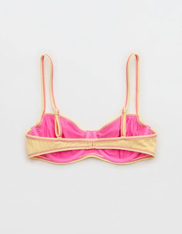 Aerie Ribbed Unlined Underwire Bikini Top