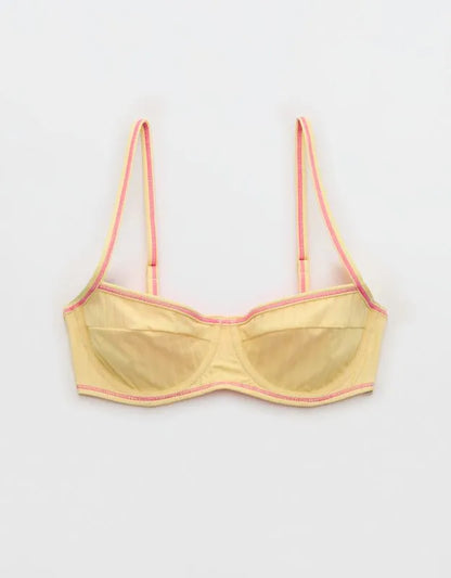 Aerie Ribbed Unlined Underwire Bikini Top