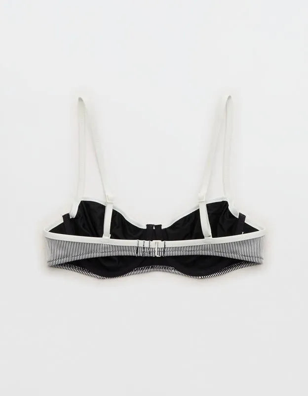 Aerie Ribbed Unlined Underwire Bikini Top