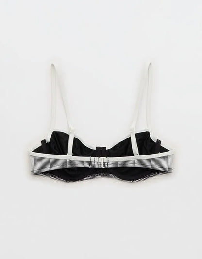 Aerie Ribbed Unlined Underwire Bikini Top