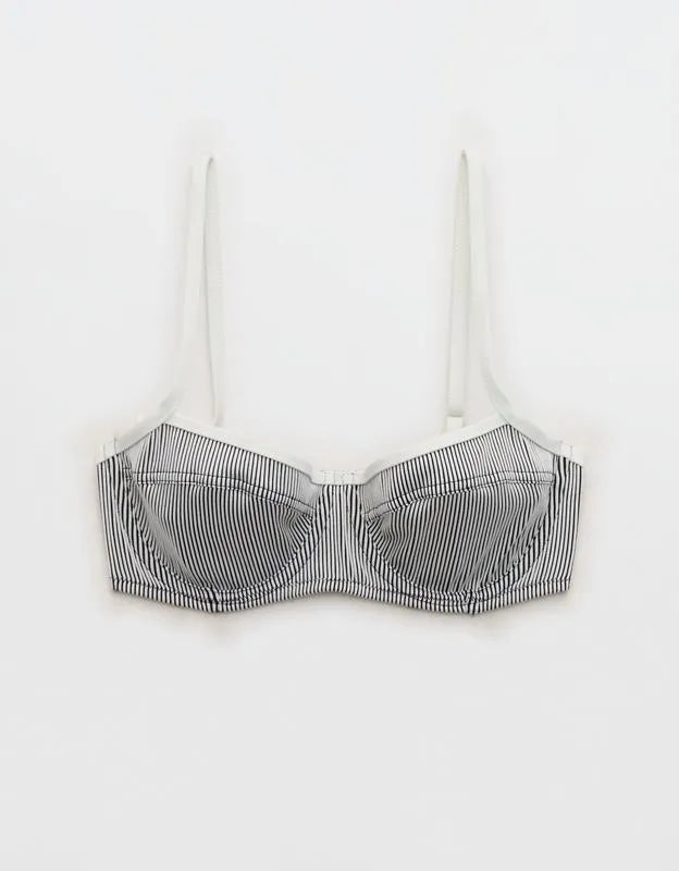 Aerie Ribbed Unlined Underwire Bikini Top