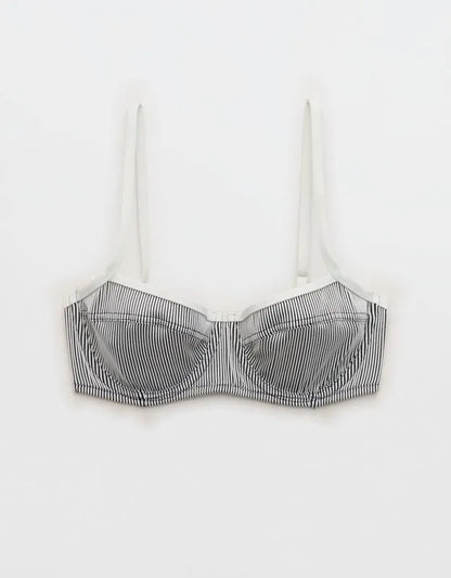 Aerie Ribbed Unlined Underwire Bikini Top