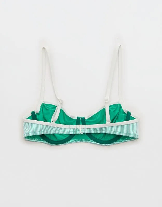 Aerie Ribbed Unlined Underwire Bikini Top