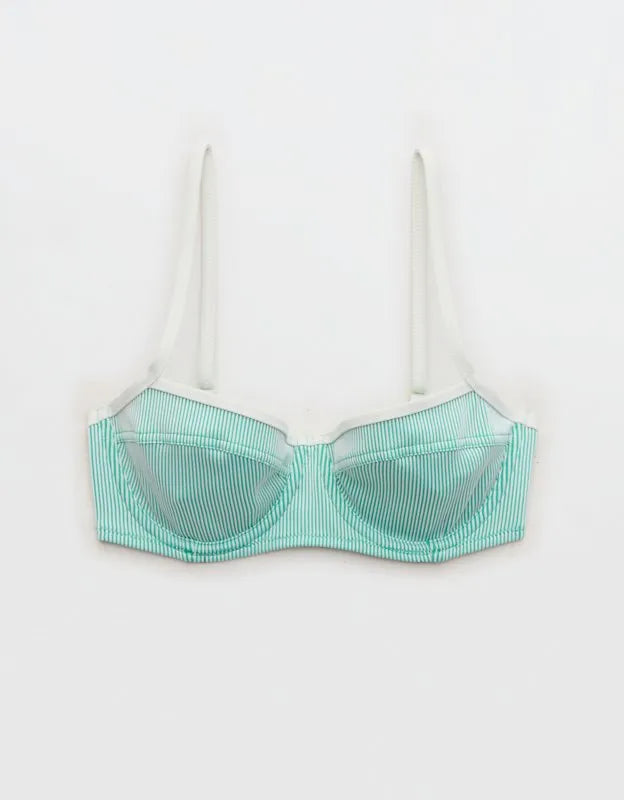 Aerie Ribbed Unlined Underwire Bikini Top
