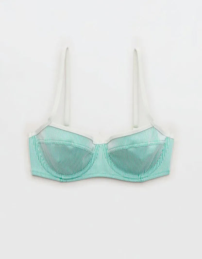 Aerie Ribbed Unlined Underwire Bikini Top