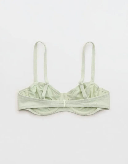 Aerie Pique Unlined Underwire Bikini Top