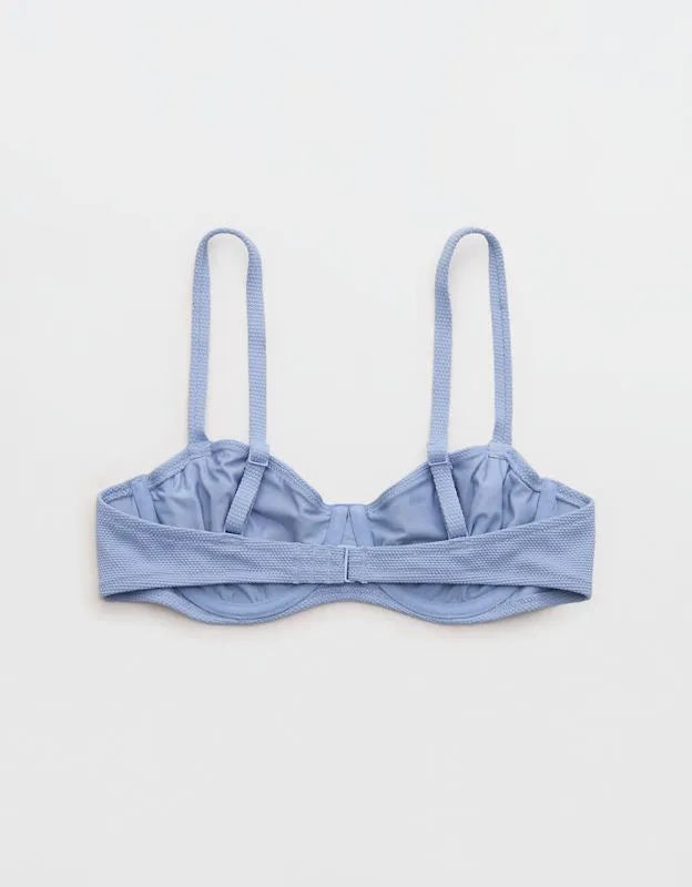 Aerie Pique Unlined Underwire Bikini Top