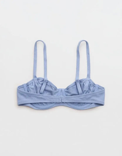 Aerie Pique Unlined Underwire Bikini Top
