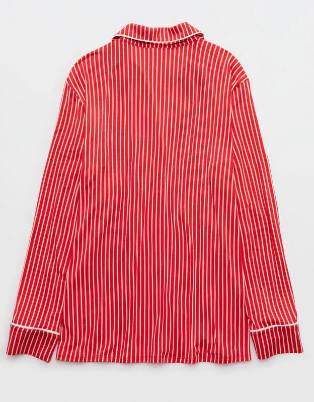 OVERSLEPT by Aerie Real Soft® Pajama Shirt