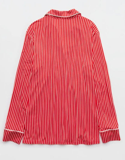 OVERSLEPT by Aerie Real Soft® Pajama Shirt