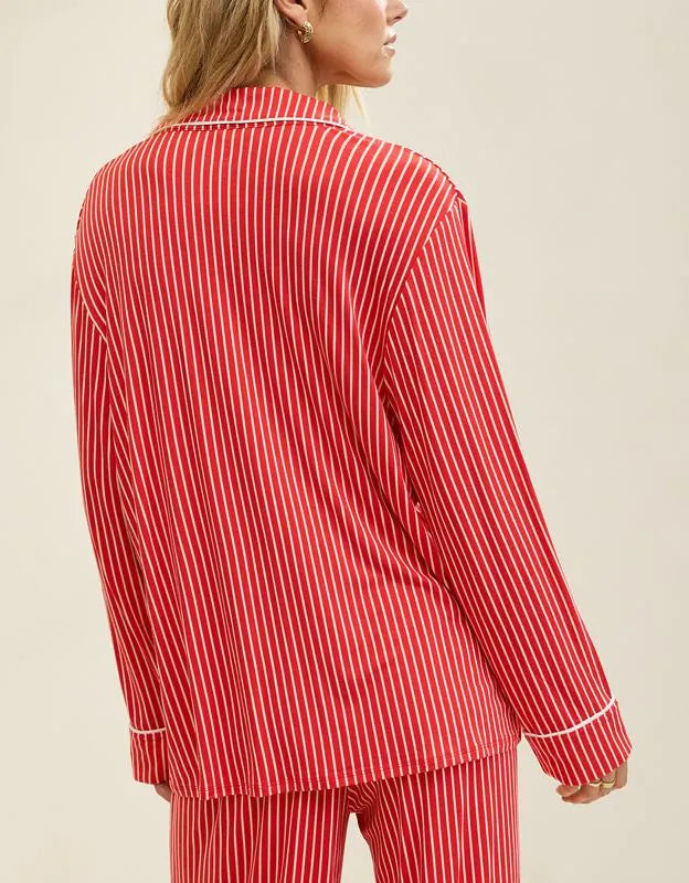OVERSLEPT by Aerie Real Soft® Pajama Shirt