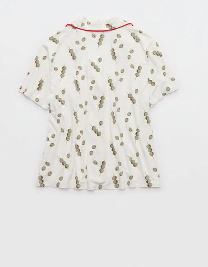 Aerie Real Soft® Short Sleeve Pajama Shirt