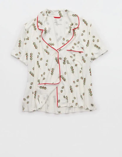 Aerie Real Soft® Short Sleeve Pajama Shirt