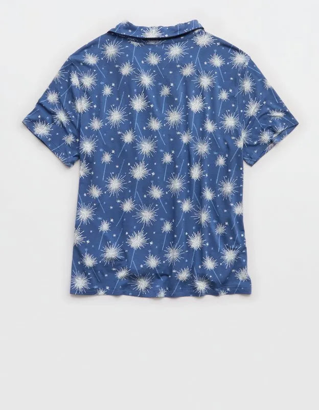 Aerie Real Soft® Short Sleeve Pajama Shirt