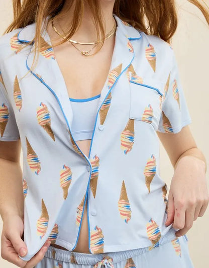 Aerie Real Soft® Short Sleeve Pajama Shirt